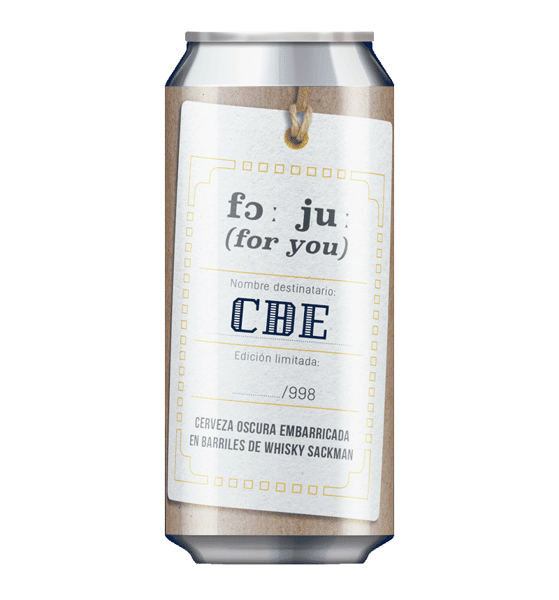 Cerveza Artesanal Yria For You Dark Ale