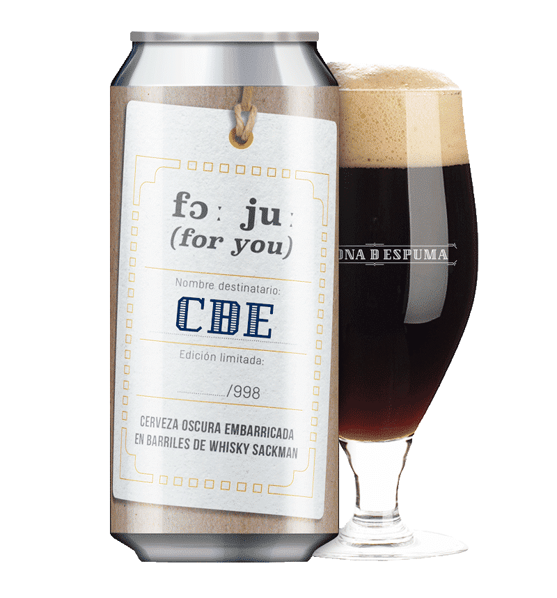 Cerveza Artesanal Yria For You Dark Ale