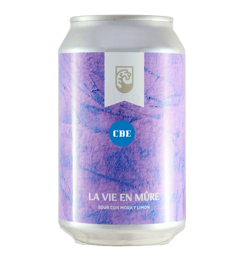Cerveza artesana Hondarribeer La Vie En Mure Sour