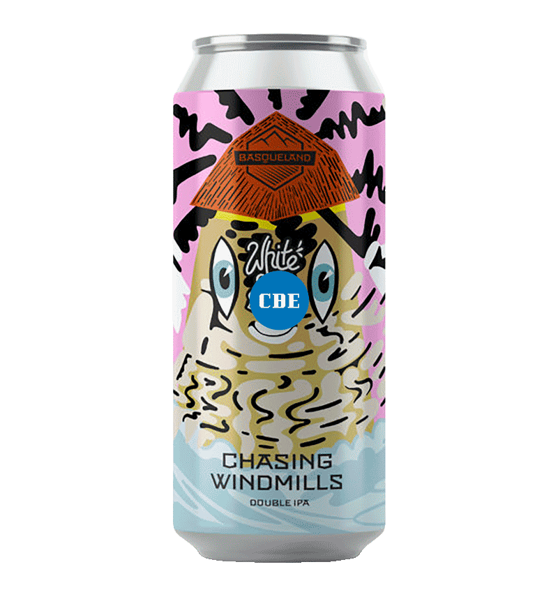 Cerveza Artesanal Basqueland Chasing Windmills DIPA