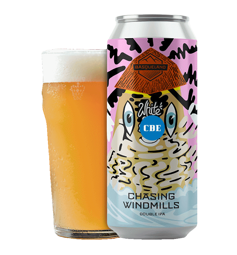 Cerveza Artesanal Basqueland Chasing Windmills DIPA