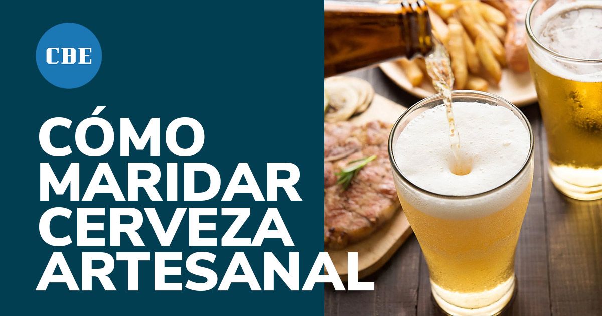 Cómo maridar cerveza artesanal