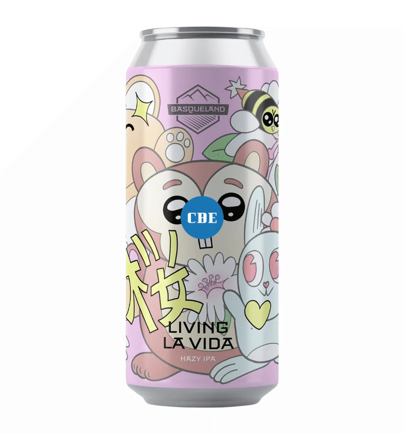 Basqueland Living La Vida Hazy IPA NEIPA