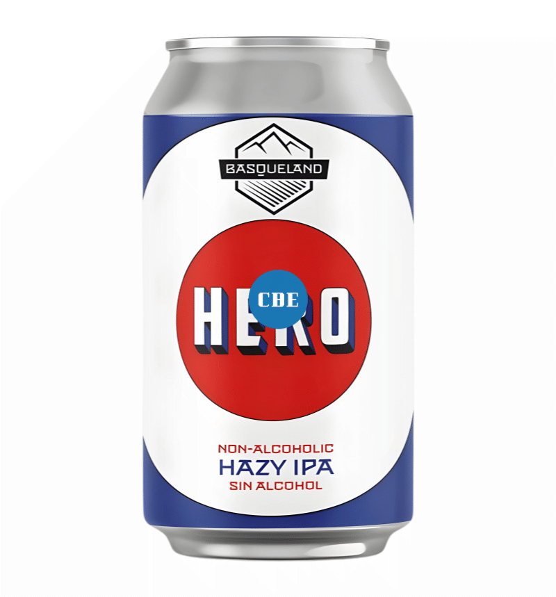 Basqueland Hero Hazy IPA Sin Alcohol